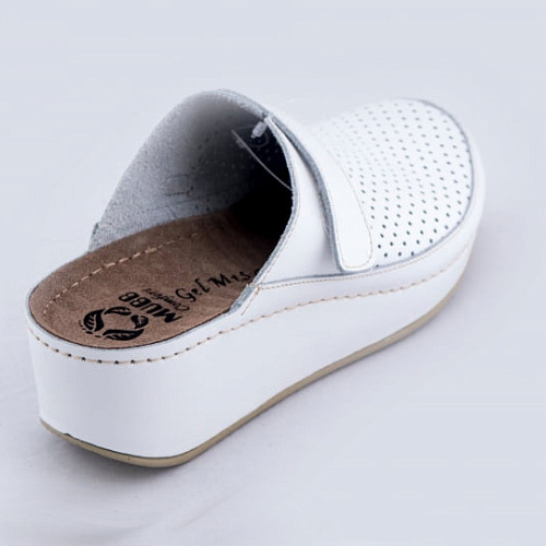 Сабо MUBB Comfort Gel Massage 6001, женские, белый, 36