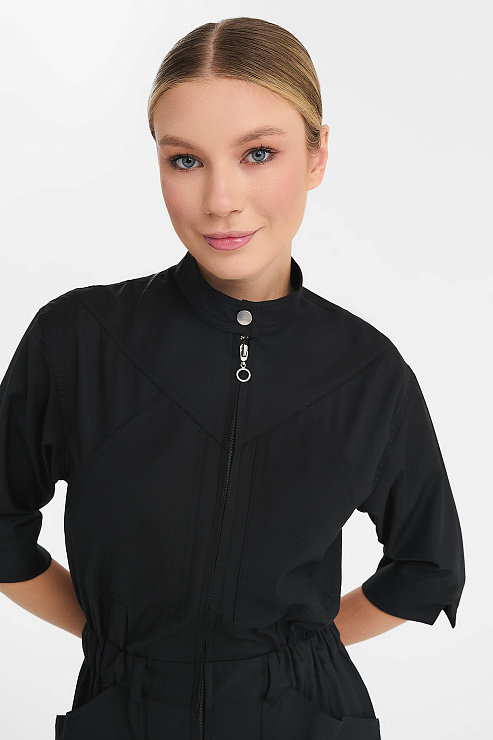 Комбинезон женский Тезис TZ490, черный, 50