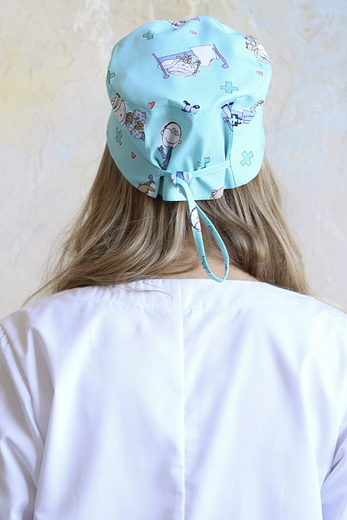 Колпак медицинский, бирюза