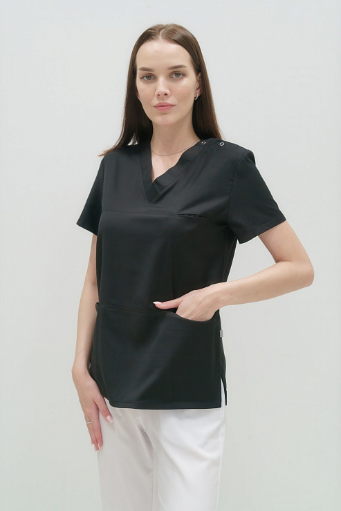 Туника женская Тезис TZ300, черный, 42