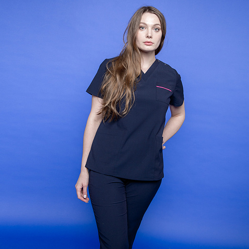 Туника женская 247 Montana, R156 тёмно-синий, L