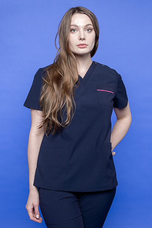 Туника женская 247 Montana, R156 тёмно-синий, XL