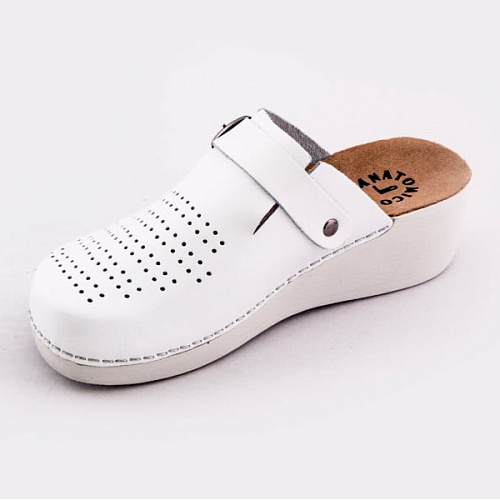 Сабо, MUBB Anatomico 180101, женские, белый, 41