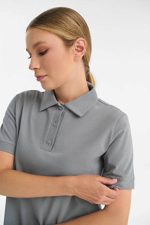 Поло женское Тезис TZ050, серый, 46