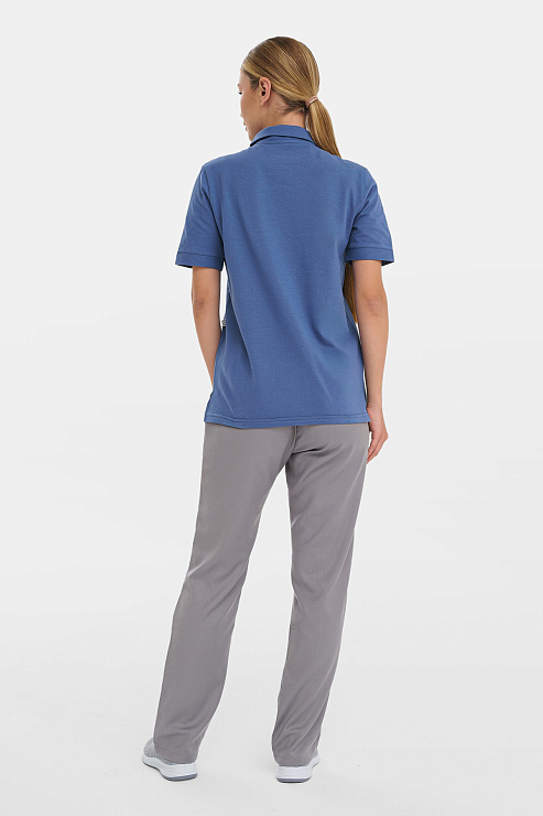 Поло женское Тезис TZ050, серо-голубой, 52