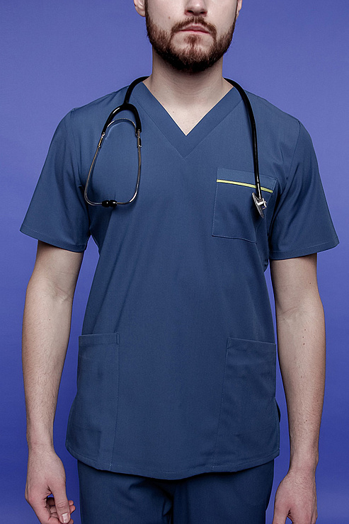 Туника мужская 245 Vermont, R156 тёмно-синий, 3XL