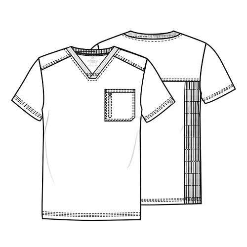 Топ мужской Cherokee CK910A, черный, L