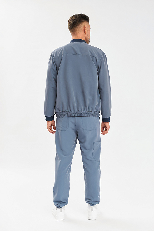 Бомбер мужской Тезис TZ690, синий, 56