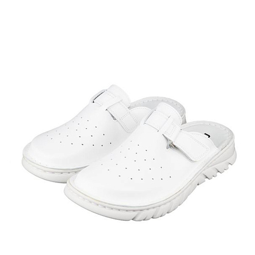 Тапочки-сабо «Duki», женские, белые,  41