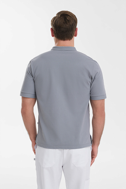 Поло мужское Тезис TZ560, серый, 50