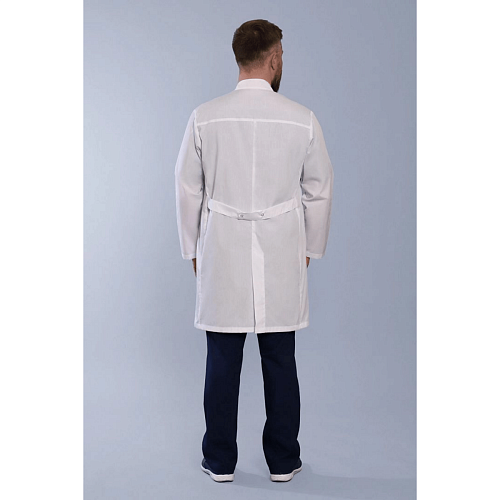 Халат мужской 502 Ultra, длинный рукав, белый, 54