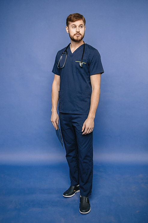 Туника мужская 245 Vermont, R156 тёмно-синий, XL