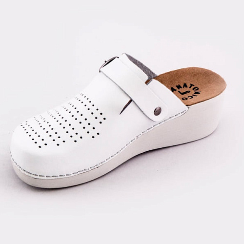 Сабо, MUBB Anatomico 180101, женские, белый, 39