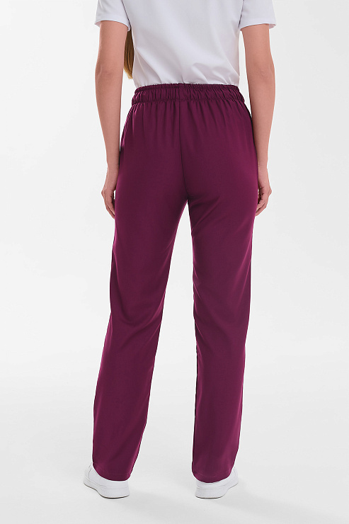 Брюки женские Тезис TZ315, винный, 44