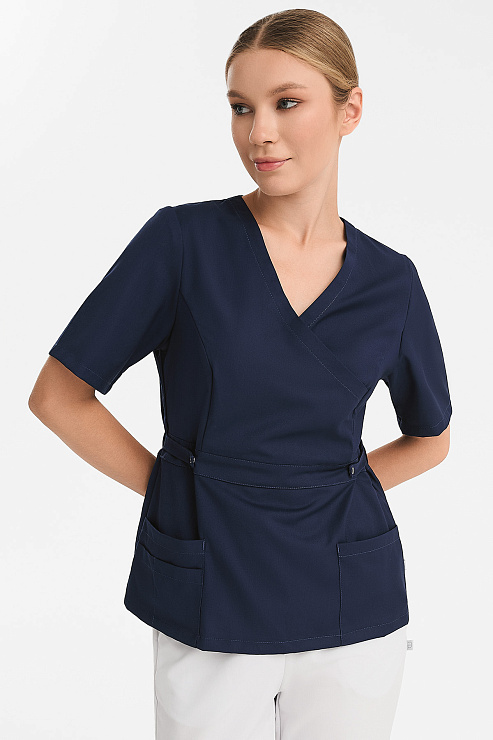 Туника женская Тезис TZ305, темно-синий, 42