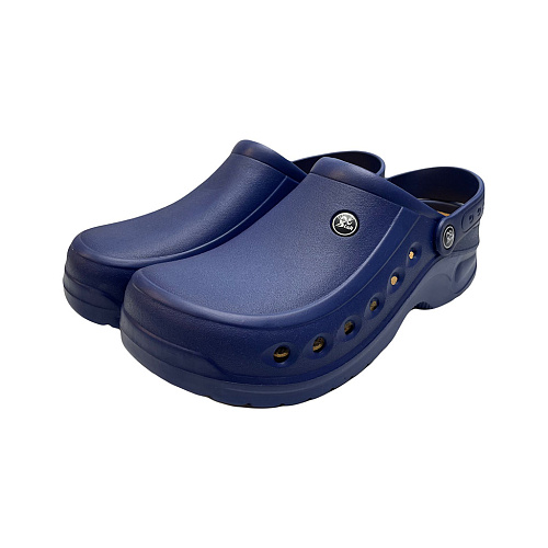 Сабо с анатомической стелькой, синий, 42