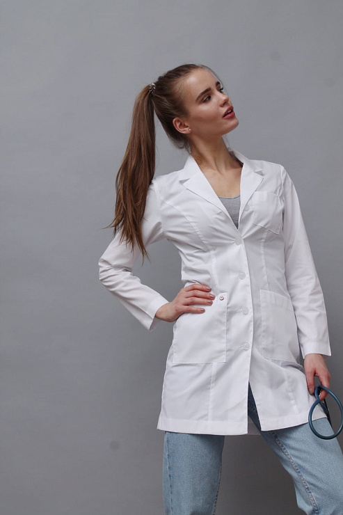 Халат женский «Джульетта», белый, 48-50