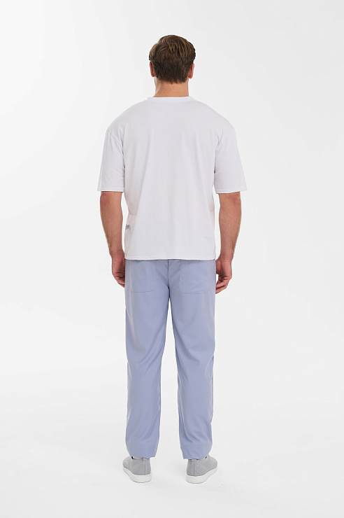 Футболка мужская Тезис TZ510, белый, 54-56