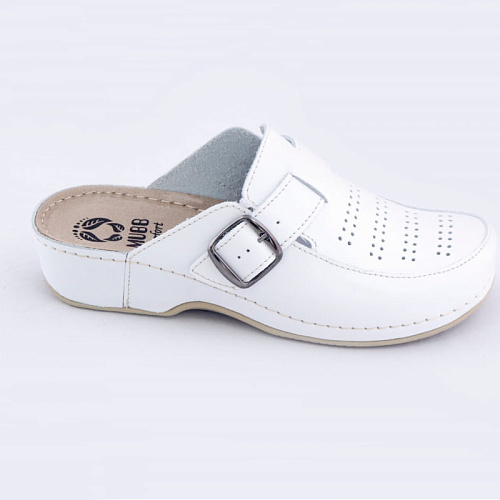 Сабо MUBB Comfort 250, женские, белый, 36
