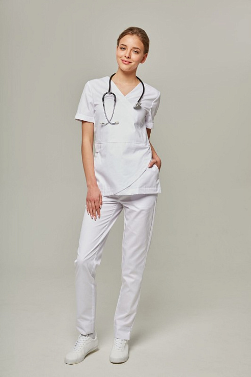 Туника женская Dr. Nice, короткий рукав, серый, 48