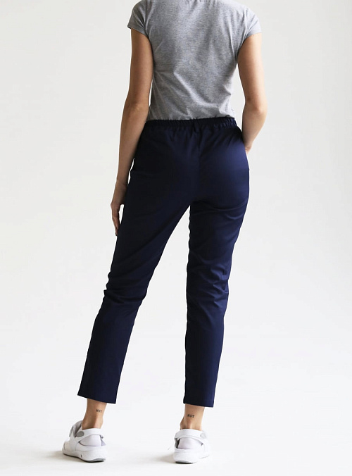 Брюки женские «NEW», темно-синие, 40