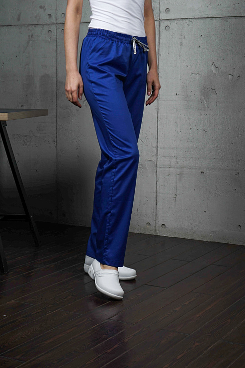 Брюки женские «Комфорт», василёк, 46