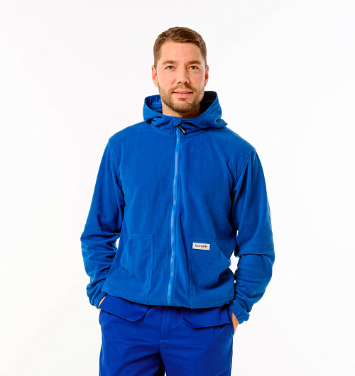 Толстовка мужская «Скорая Помощь», василек, 48-50