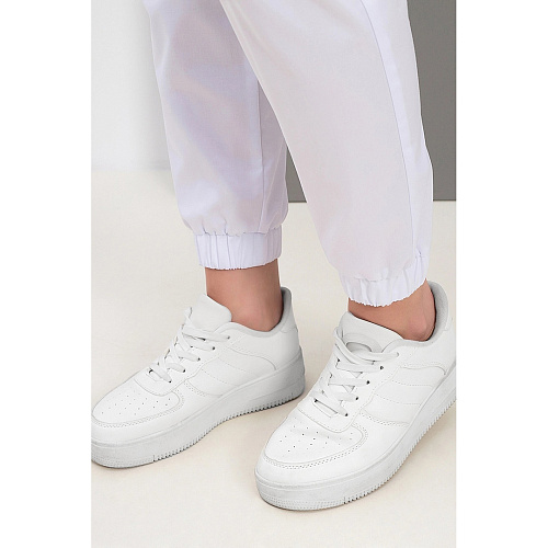 Брюки медицинские женские 1-20-01-0, белый, 50