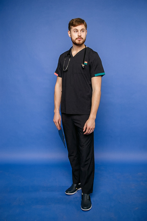 Туника мужская 258 Michigan, R156 тёмно-синий, S