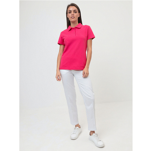 Поло женское, розовый, 44
