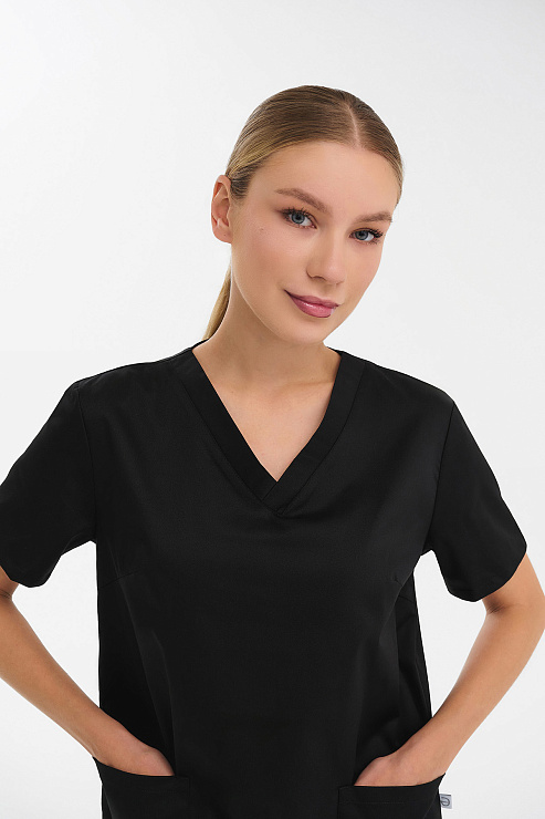 Туника женская Тезис TZ338, unica, черный, 48