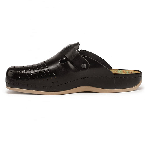 Тапочки-сабо Леон 700М, мужские, черные, 41