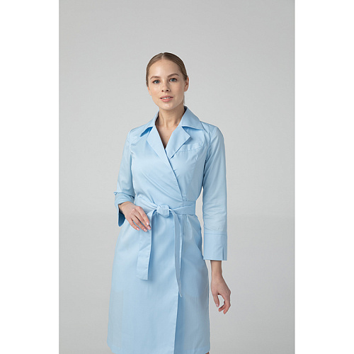 Халат женский Dr. Nice, голубой, 44