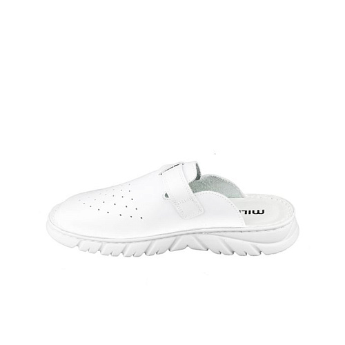 Тапочки-сабо «Luka», мужские, белые, 43