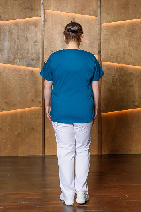 Блуза женская «Терра», Блю Опал, 48