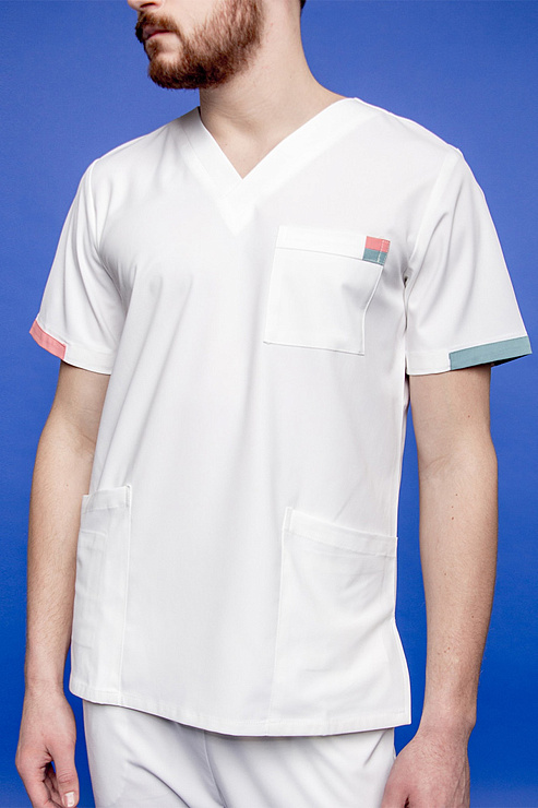 Туника мужская 258 Michigan, R150 белый, S