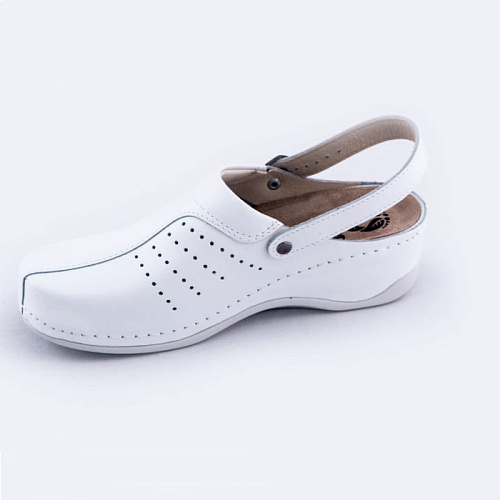 Сабо MUBB Comfort 739, женские, белый, 40