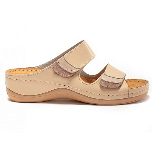Тапочки-сабо Леон 904, женские, бежевые, 41