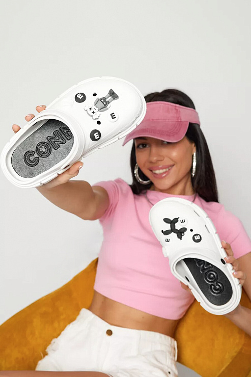 Сабо W-52, белый, 40-41