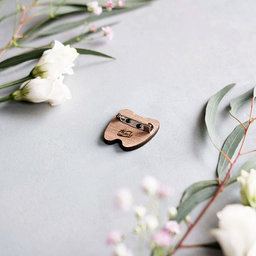 Значок "Зубик с сердцем"