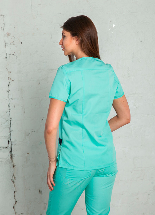 Туника женская, зеленый, 52