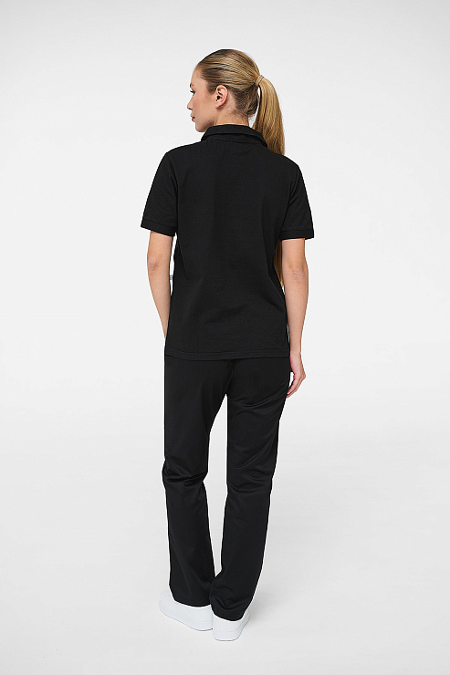 Поло женское Тезис TZ050, черный, 46