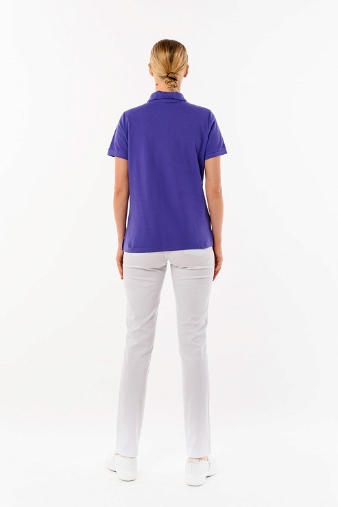 Поло женское, сиреневый, 44