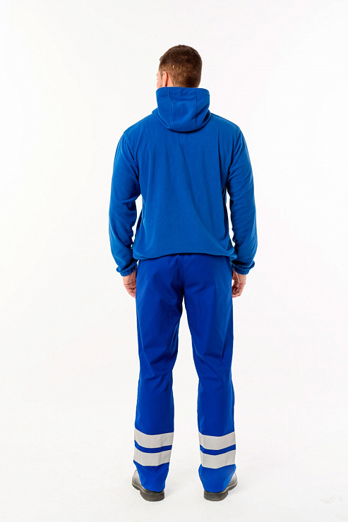 Толстовка мужская «Скорая Помощь», василек, 48-50