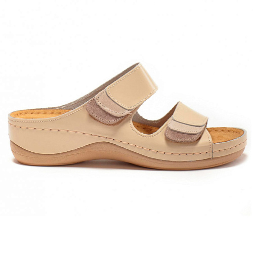 Тапочки-сабо Леон 904, женские, бежевые, 39