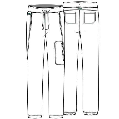 Брюки мужские Cherokee WW012, зеленый,  L