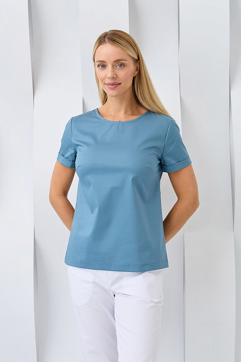 Топ женский Dr. Nice «Beauty», деним, 50