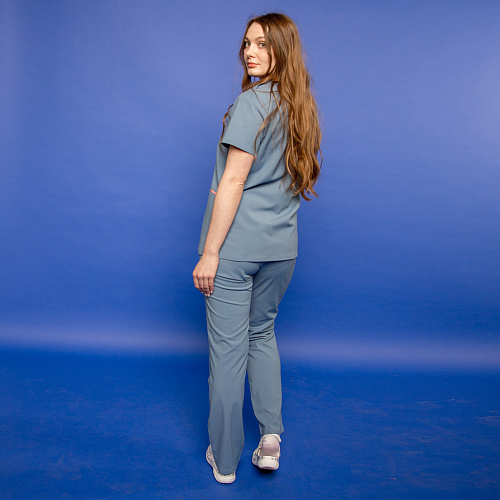 Брюки женские, R135 тёмно-голубой, XL