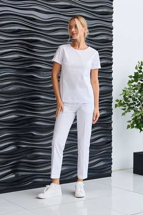 Топ женский Dr. Nice, DRN450, белый, 52