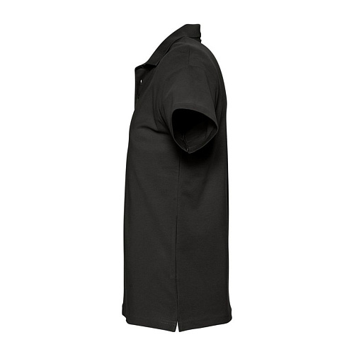 Рубашка поло мужская SPRING 210, черная, размер 5XL
